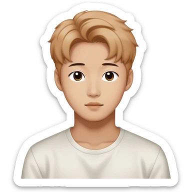 Mark Lee, a KPOP star sticker