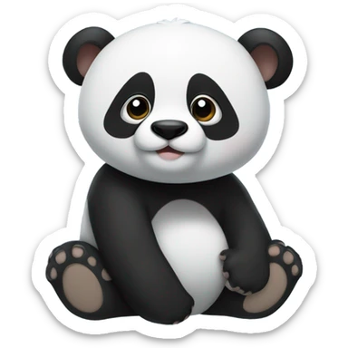 Osa panda bebé  sticker