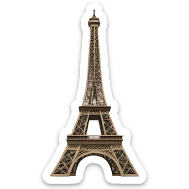 Eiffel tower sticker