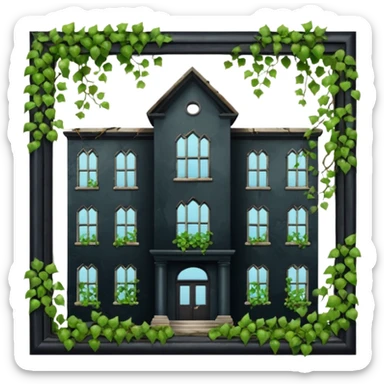 Abandoned school sticker