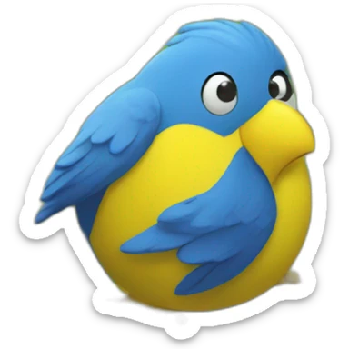 Parreseux dans un arbre sticker