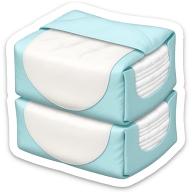 Diaper pack – folded diapers sticker