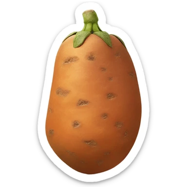 Sweet potato sticker