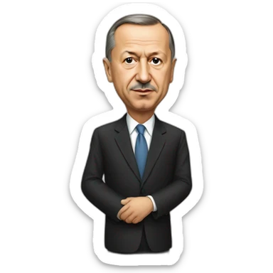 recep tayyip erdogan sticker