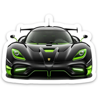 Koenigsegg Jesko sticker