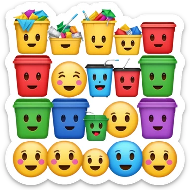 make some trash talk emojis sticker