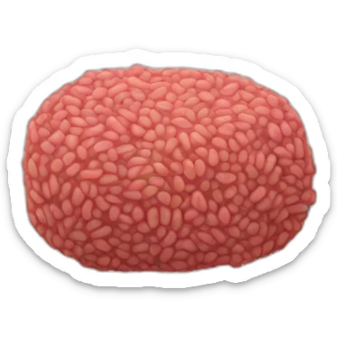 Raw mince sticker