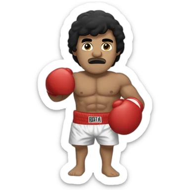 Rocky Balboa boxing sticker