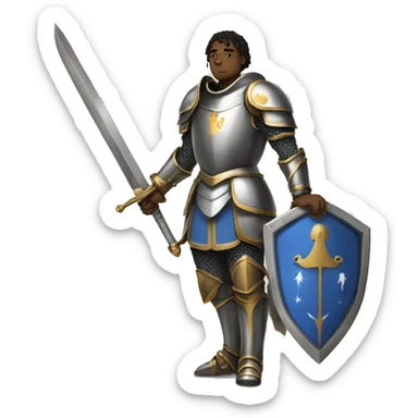 knight of zodiac libra sticker