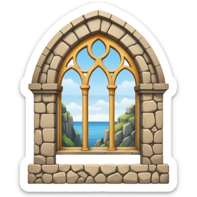 castle window sticker