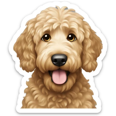 Goldendoodle sticker