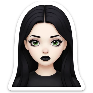 Goth Girl sticker