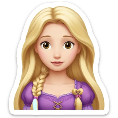 Rapunzel sticker