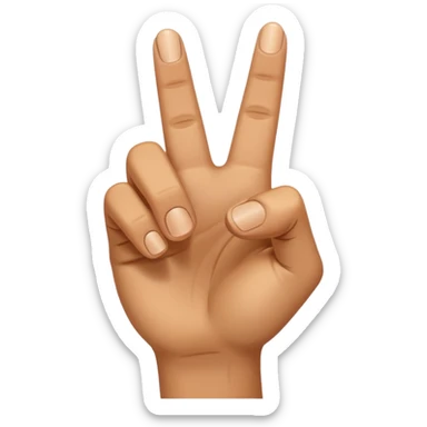 finger pointing straight ahead to me sticker