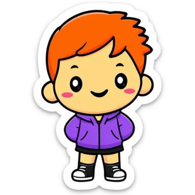 'Dana Dawson' name in a playful, bold, and fun sticker style sticker