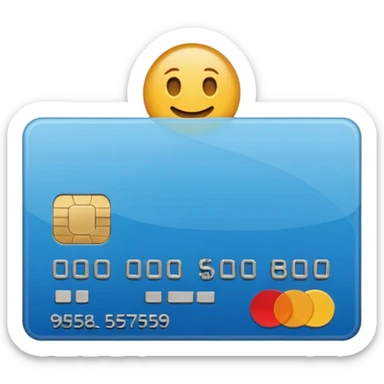 payment card sticker