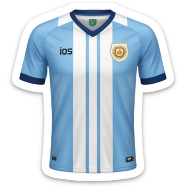 camiseta seleccion argentina sticker