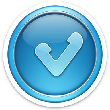 Whatsapp Verified blue tick sticker