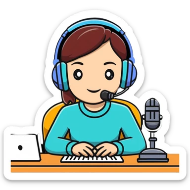 Girl 911 dispatcher  sticker