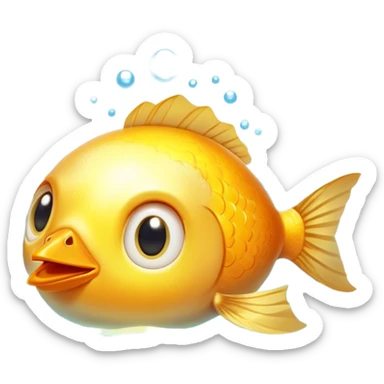 Chicken, luminous egg yolk, and bright fish floating around an ethereal open eye, whose pupil emits a golden ray toward the skin and surrounding cells. As the ray touches the body surface, layers of skin renew with warm light, revealing clarity, expanded vision, and an aura of renewal. sticker