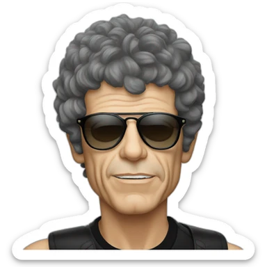 lou reed sticker