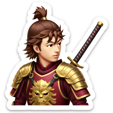 Samurai Leader sticker
