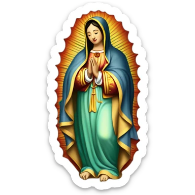 Virgen María de Guadalupe  sticker