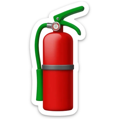 extinguisher sticker