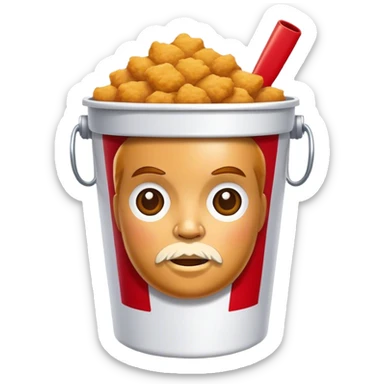 a kfc bucket emoji sticker