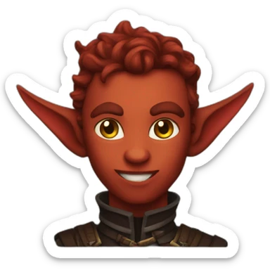 tiefling sticker