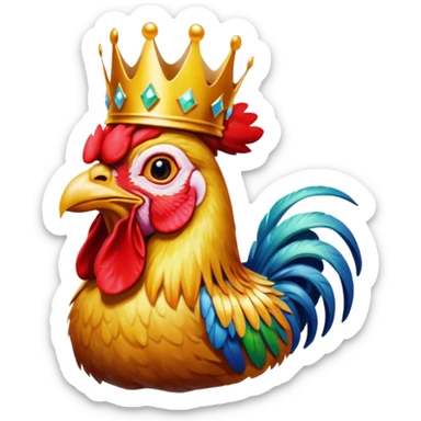 The Crispy Diadem of the Sub-Reddit Sovereign

A taxidermied rooster, saturated in high-viscosity vegetable oil and carbon-locked at 400 degrees, wearing a miniature crown of RGB-lit fool's gold. sticker