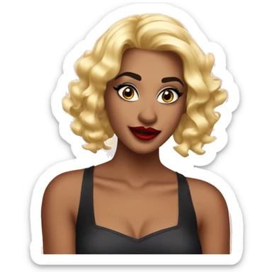 Tessa Francis Netting is an actress, YouTuber, host, and all around geek. She began her professional career donning a tutu onstage in the Original Broadway BLONDE. red lipstick sticker