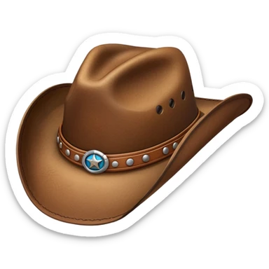 I want a cowboy hat emoji  sticker