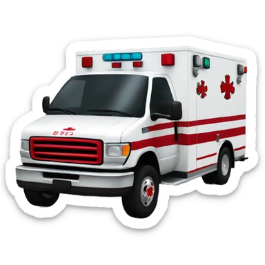 chicago Ambulance EMS sticker