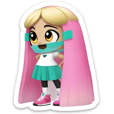 nike sb powerpuff girls sticker