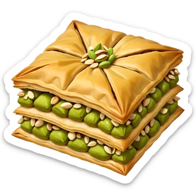 Baklava à la pistache sticker