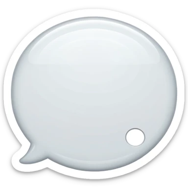 conversation bubble sticker