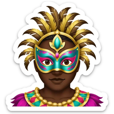 i need emoji for carnival in bra sticker