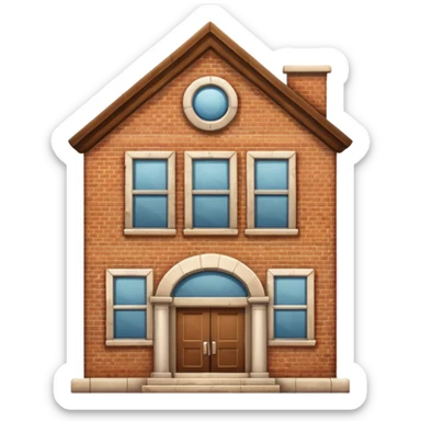 School building sticker