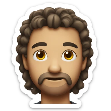 Are you kidding me? Face emoji sticker