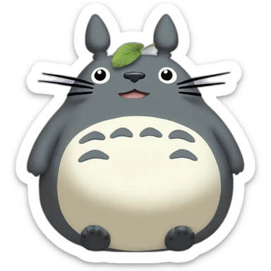 Totoro sticker