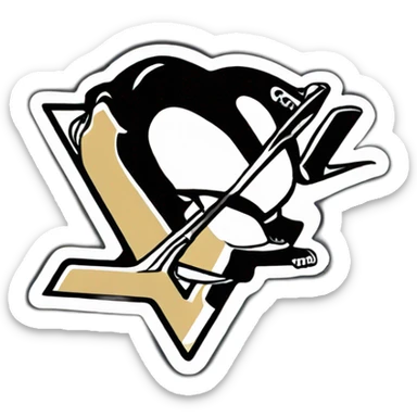 pittsburgh penguins logo sticker