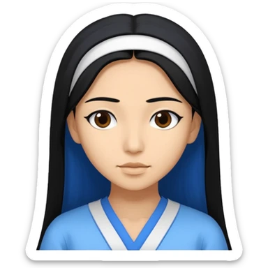 i want a emojii of rumii member of huntrix sticker