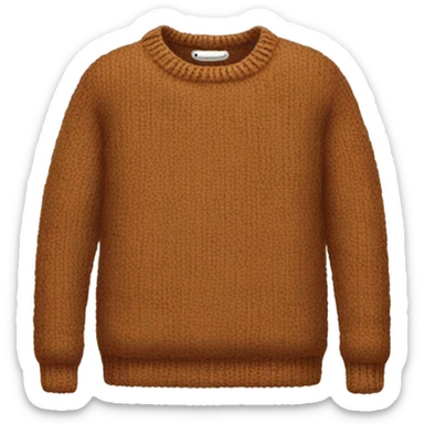 Fall sweater sticker
