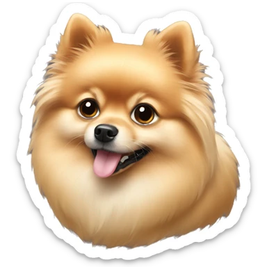 Pomeranian sticker