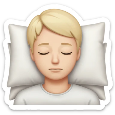 Emoji cansado sticker