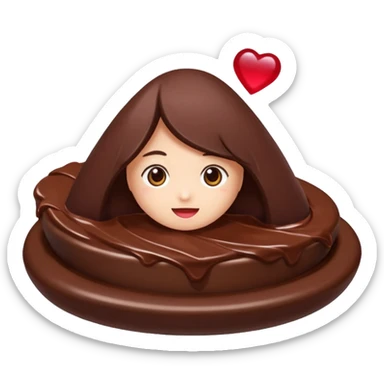 Aiscream ruby chan hai! Gani na suki? Choco minto sticker