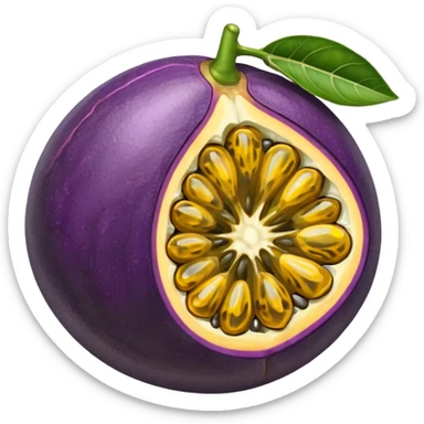 passion fruit sticker