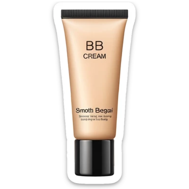 bb cream item sticker