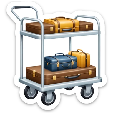 hotel trolley sticker